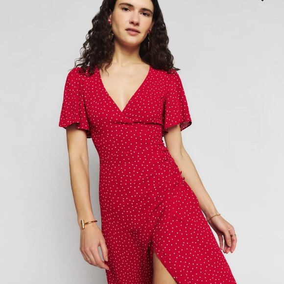 REFORMATION Breanna Dress - Picture 1 of 11